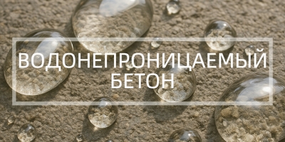 Водонепроницаемый бетон в Набережных Челнах